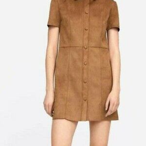 Zara Suede Mini Dress